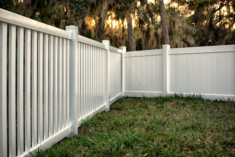New Vinyl Fence