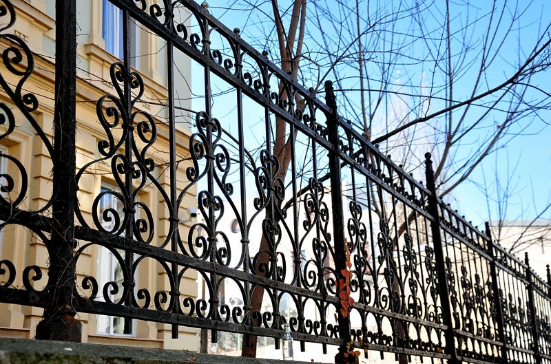 Iron Fence Construction detail